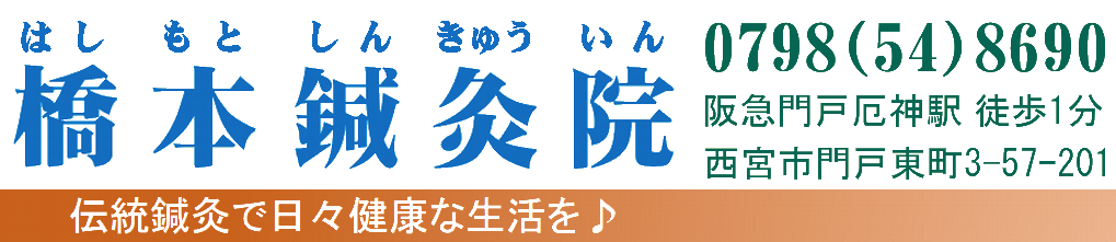 西宮・橋本鍼灸院 | 身体に優しい少数鍼・門戸厄神駅徒歩1分 | 西宮の鍼灸専門院